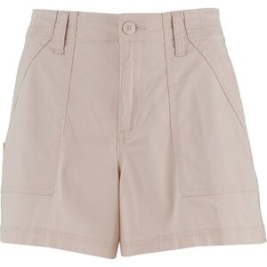 Magellan Outdoors Women's Hickory Canyon Hybrid Shorty Shorts Peach Whip (L)